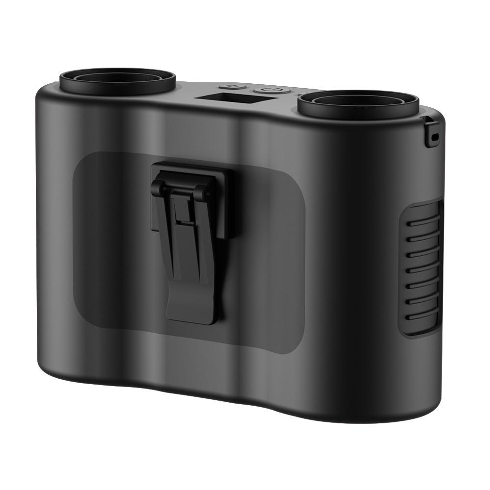 Portable Large-Capacity Waist Clip Fan for Outdoor Cooling 131x58x88mm чорний
Portable Large-Capacity Waist Clip Fan for Outdoor Cooling 131x58x88mm чорний