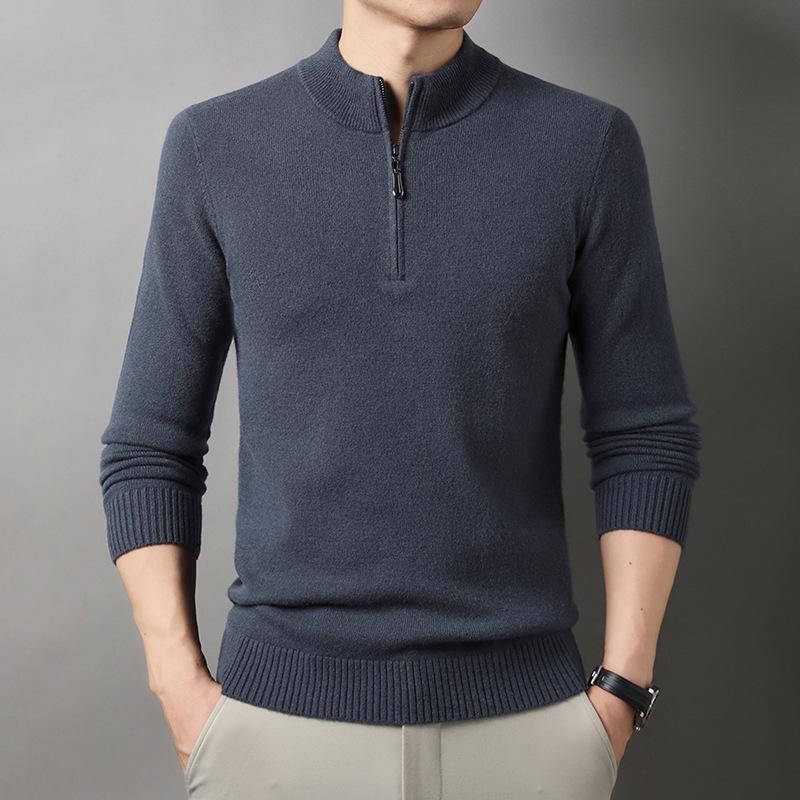 Men s Wool Zipper Sweater, Half-High Collar, Solid Color, Thickened Knitwear for Autumn and Winter Extra Extra Extra Large
Men s Wool Zipper Sweater, Half-High Collar, Solid Color, Thickened Knitwear for Autumn and Winter Extra Extra Extra Large