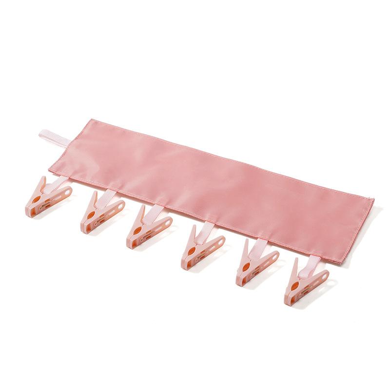 Foldable Clothes Hanger Clips Multifunctional Clothespins for Socks Underwears Travel Portable Fabric Hangers рожевий
Foldable Clothes Hanger Clips Multifunctional Clothespins for Socks Underwears Travel Portable Fabric Hangers рожевий