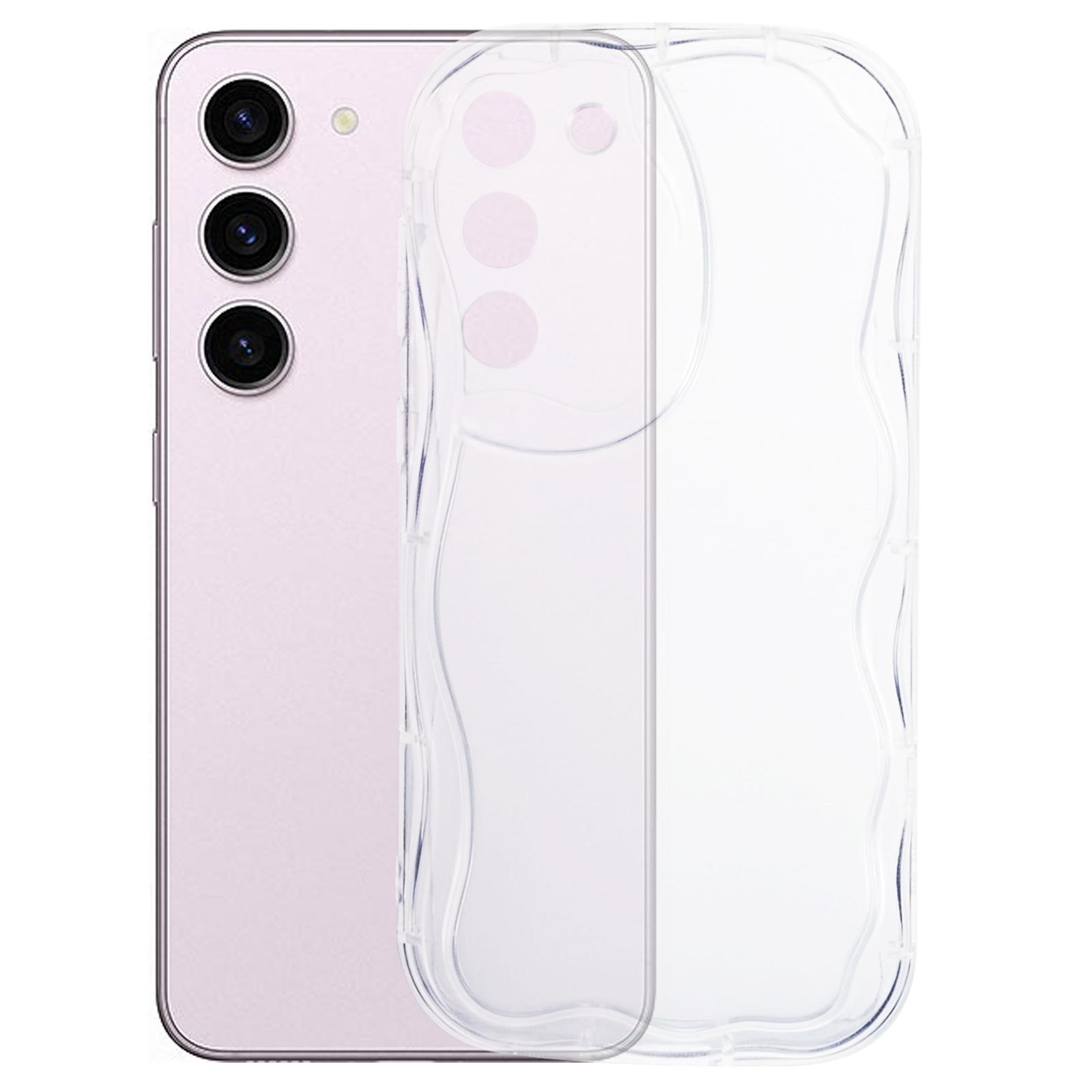 YX Series For Samsung Galaxy S23 Case Wave Shape Rugged TPU Phone Cover Transparent
YX Series For Samsung Galaxy S23 Case Wave Shape Rugged TPU Phone Cover Transparent