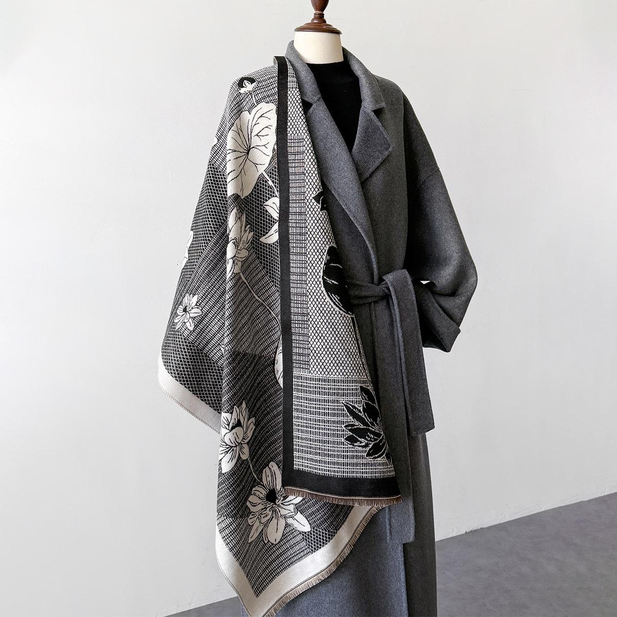 Winter Scarf for Women Long Warm Cashmere Imitation Scarves Hijab Solid Lady Shawl Wrap Female Pashmina Bandana Head Scarfs 66X186cm
Winter Scarf for Women Long Warm Cashmere Imitation Scarves Hijab Solid Lady Shawl Wrap Female Pashmina Bandana Head Scarfs 66X186cm