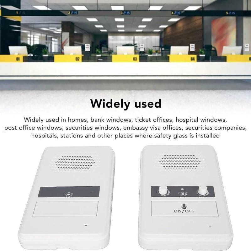 Беспроводная связь для дома, система внутренней связи с большим радиусом действия 656 футов, система внутренней связи между комнатами, система внутренней связи с окнами стойки регистрации белый
Беспроводная связь для дома, система внутренней связи с большим радиусом действия 656 футов, система внутренней связи между комнатами, система внутренней связи с окнами стойки регистрации белый