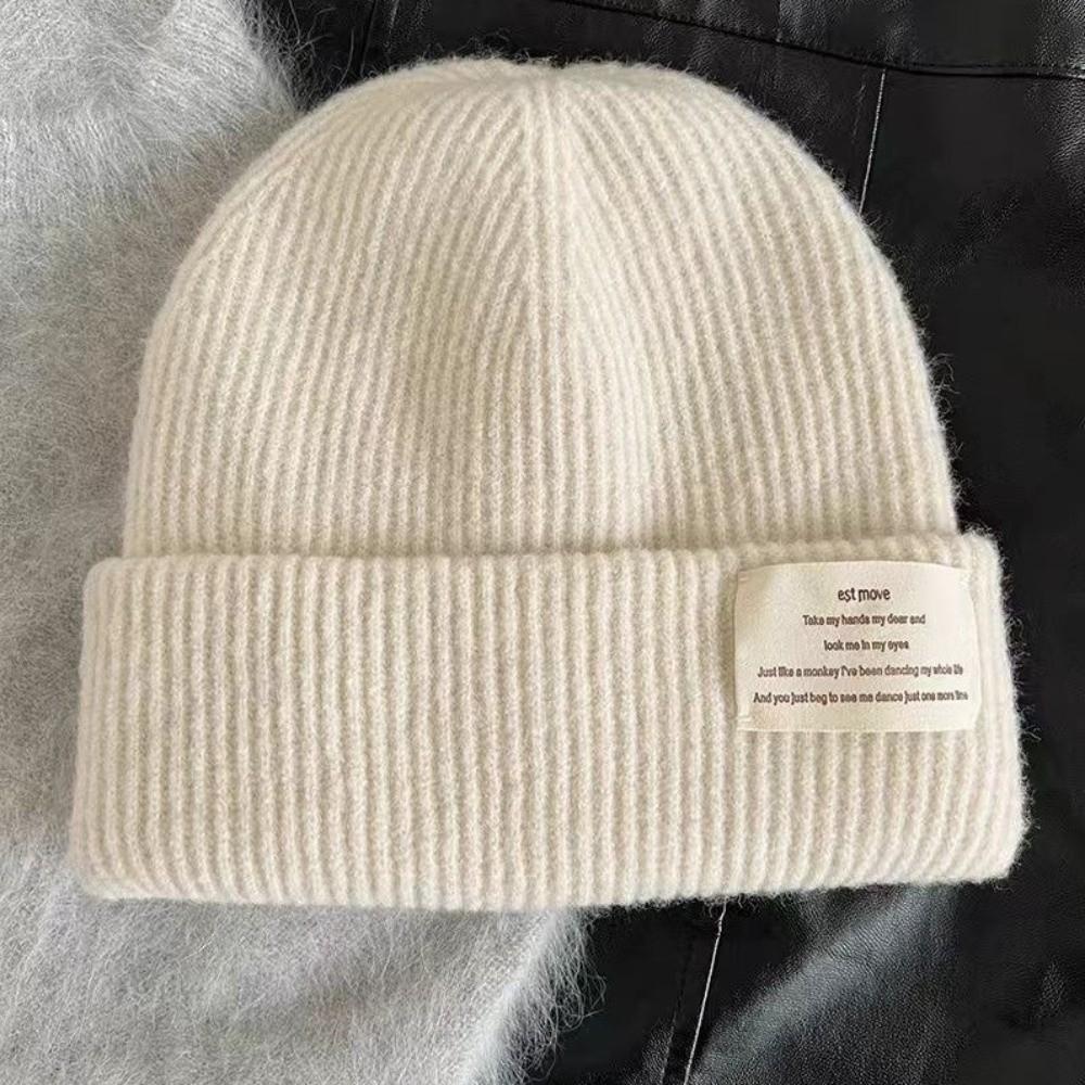Thick Warm Beanie Cap Solid Color Crochet Bonnet Hat Fashion Winter Knitted Hat бежевий
Thick Warm Beanie Cap Solid Color Crochet Bonnet Hat Fashion Winter Knitted Hat бежевий