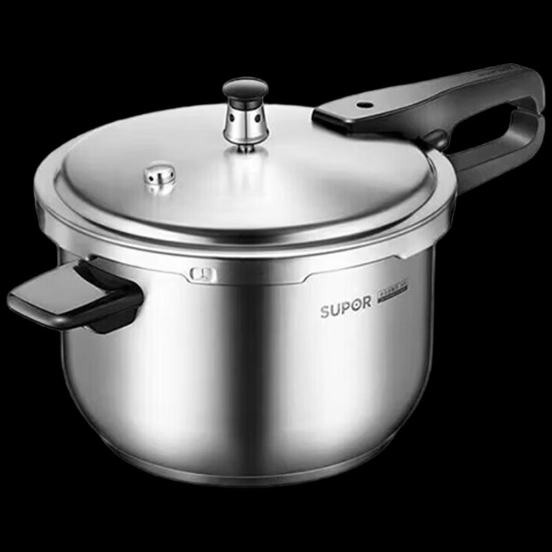 SUPOR 22cm 304 Stainless Steel Pressure Cooker
SUPOR 22cm 304 Stainless Steel Pressure Cooker