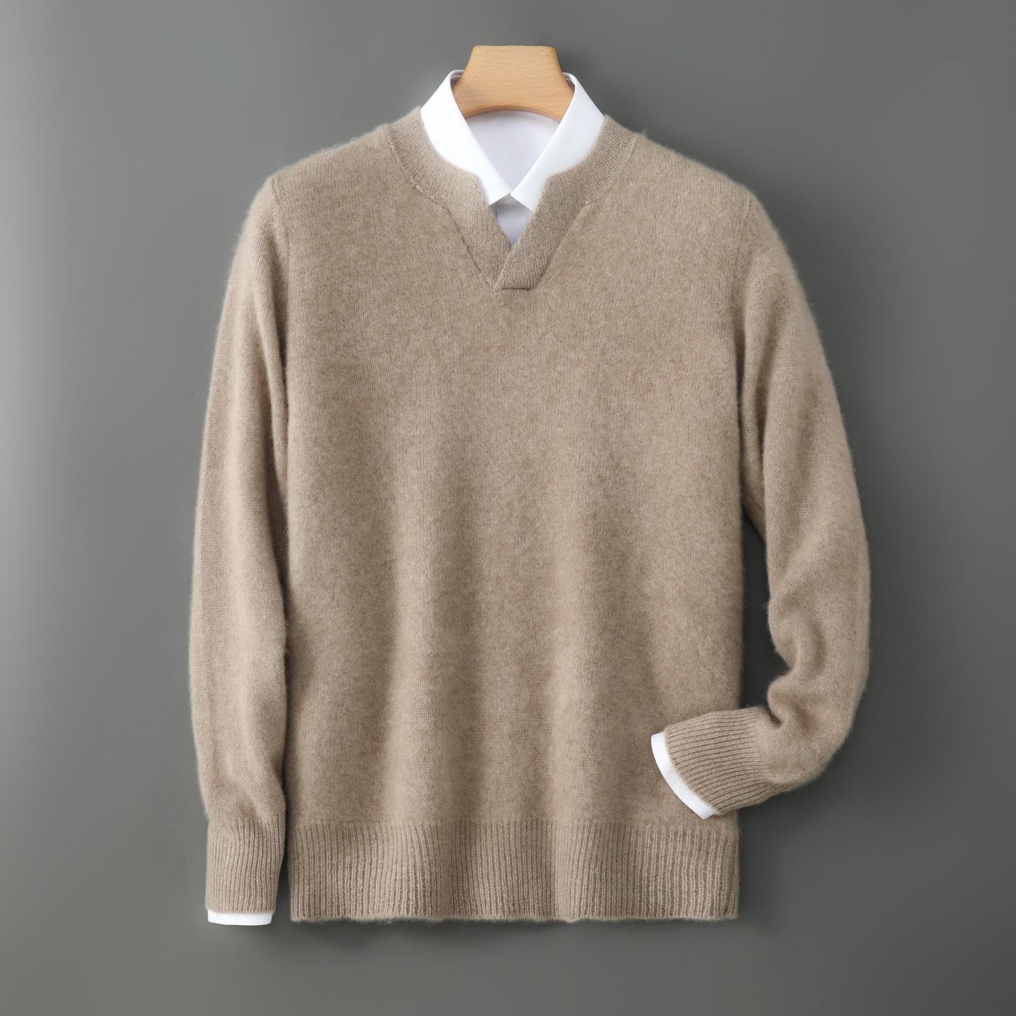 Men s Luxury V-Neck 100% Wool Sweater – Soft & Fluffy Autumn/Winter Pullover Base Layer. L: 65-75 kg
Men s Luxury V-Neck 100% Wool Sweater – Soft & Fluffy Autumn/Winter Pullover Base Layer. L: 65-75 kg