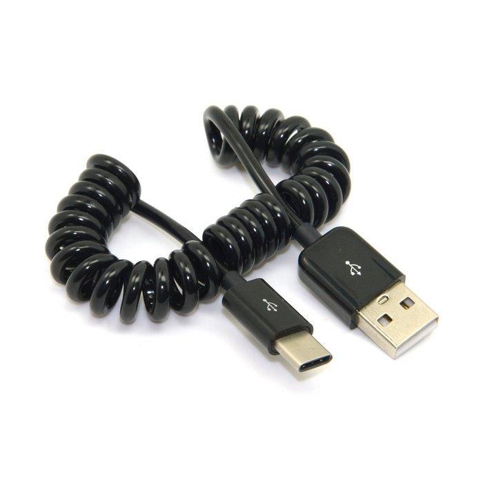 1M Coil Cord USB 3.1 Type C Male to Standard USB 2.0 A Male Data Cable for Nokia N1 Tablet Mobile Phone Black
1M Coil Cord USB 3.1 Type C Male to Standard USB 2.0 A Male Data Cable for Nokia N1 Tablet Mobile Phone Black