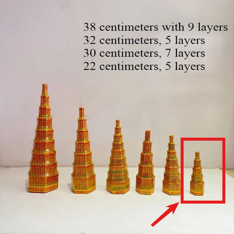 22/30/32/38cm Pagoda Incense Solid Incense Fighting Tower Worshipping Buddha Praying for Blessings in Temples/Desktop Decoration 22cm
22/30/32/38cm Pagoda Incense Solid Incense Fighting Tower Worshipping Buddha Praying for Blessings in Temples/Desktop Decoration 22cm