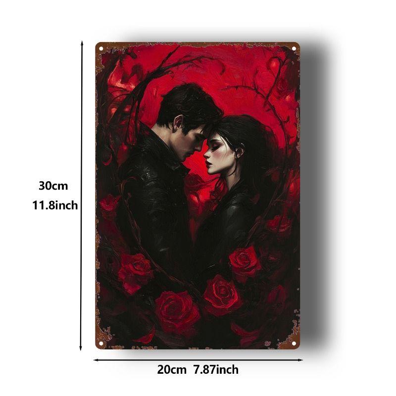 Vintage Valentine s Day Metal Decorative Painting Gift for Couples Bedroom Living Room Cafe
Vintage Valentine s Day Metal Decorative Painting Gift for Couples Bedroom Living Room Cafe