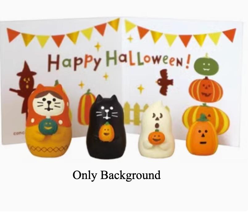Cartoon Cat Halloween Series Figurines Cute Pumpkin Carriage Miniatures Funny Birthday Gift Creative Office Decoration Wholesale
Cartoon Cat Halloween Series Figurines Cute Pumpkin Carriage Miniatures Funny Birthday Gift Creative Office Decoration Wholesale