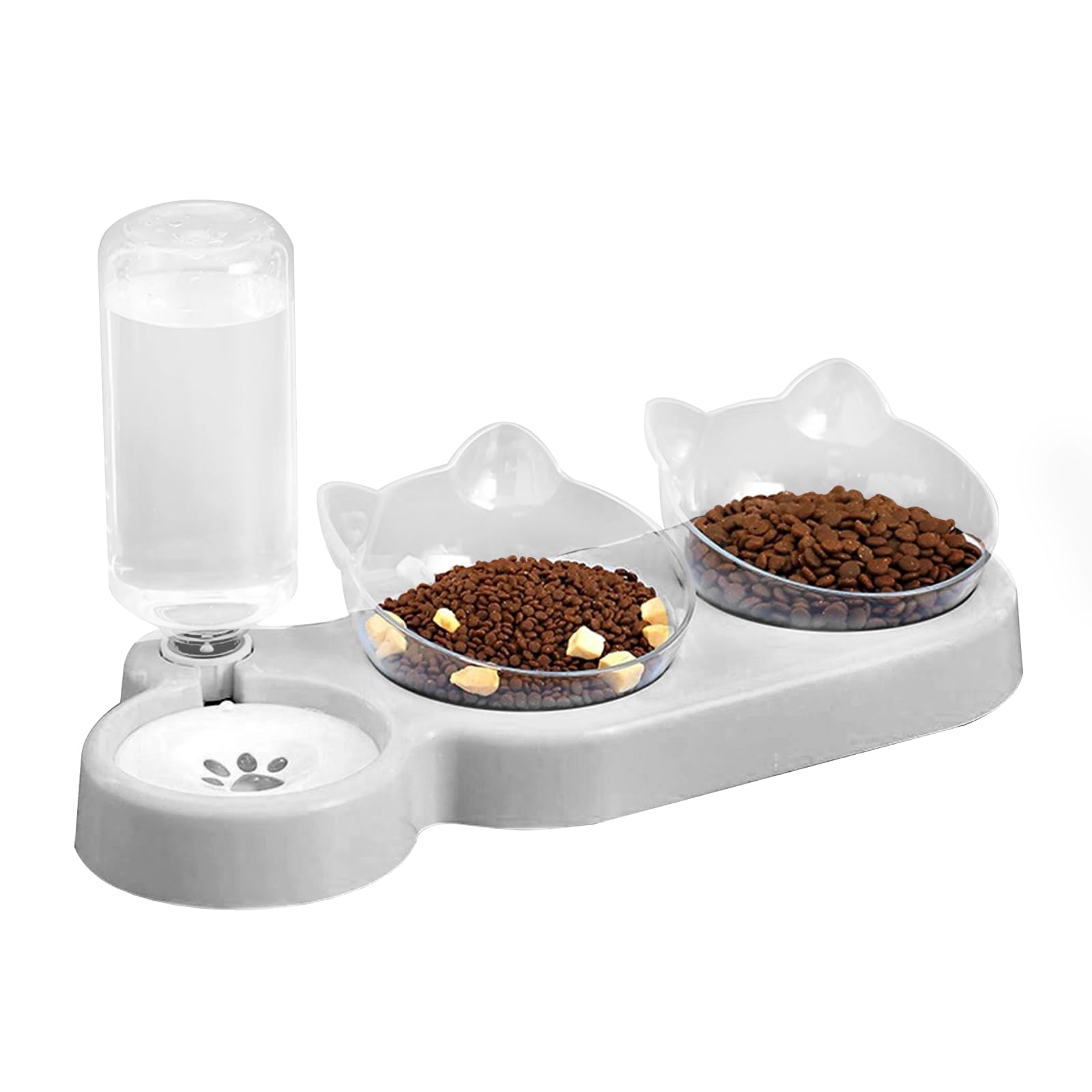 Marchul Cat Gravity Water Food наклонная миска для кошек и мелких животных с автоматическим подъемом для бутылок с водой и миской, 15° для собак, серый
Marchul Cat Gravity Water Food наклонная миска для кошек и мелких животных с автоматическим подъемом для бутылок с водой и миской, 15° для собак, серый