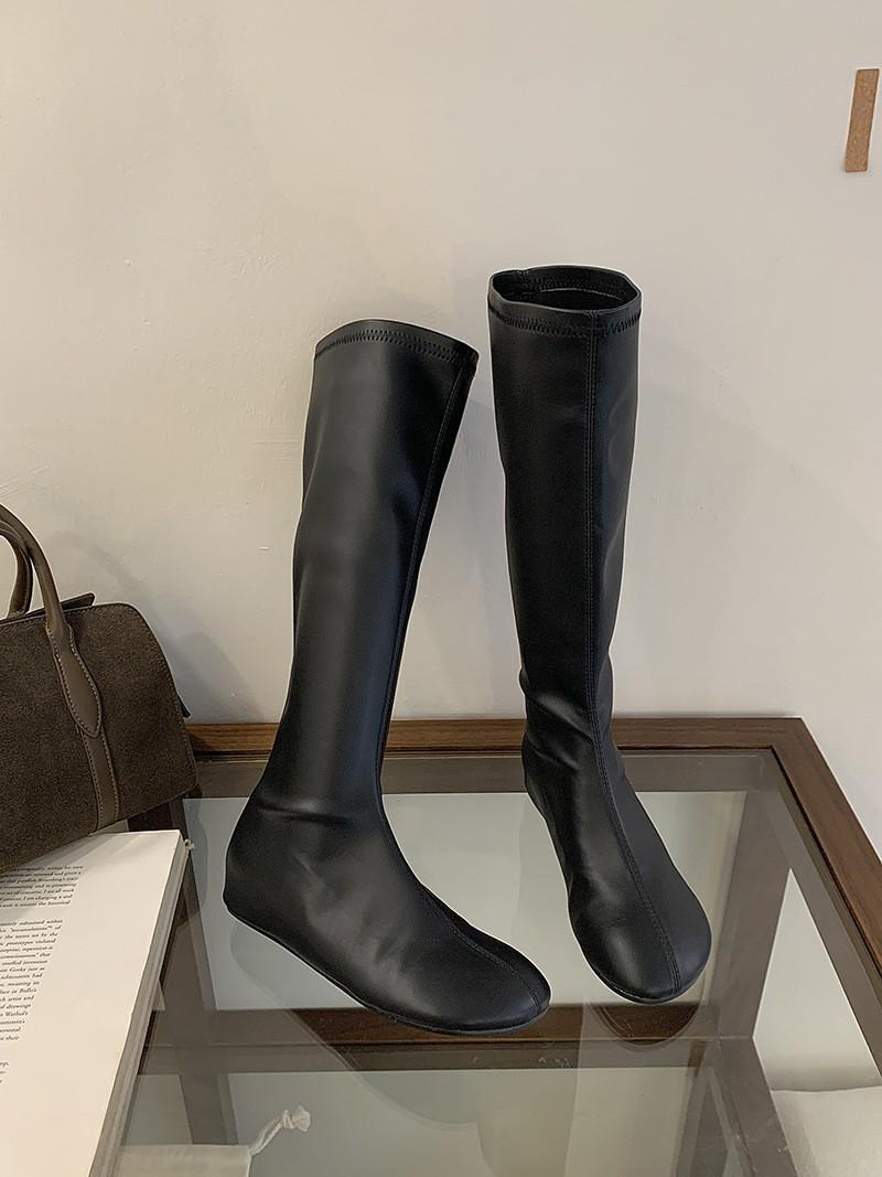 Women s shoes retro niche design long boots flat elastic boots 2026 versatile slim women s boots 35
Women s shoes retro niche design long boots flat elastic boots 2026 versatile slim women s boots 35