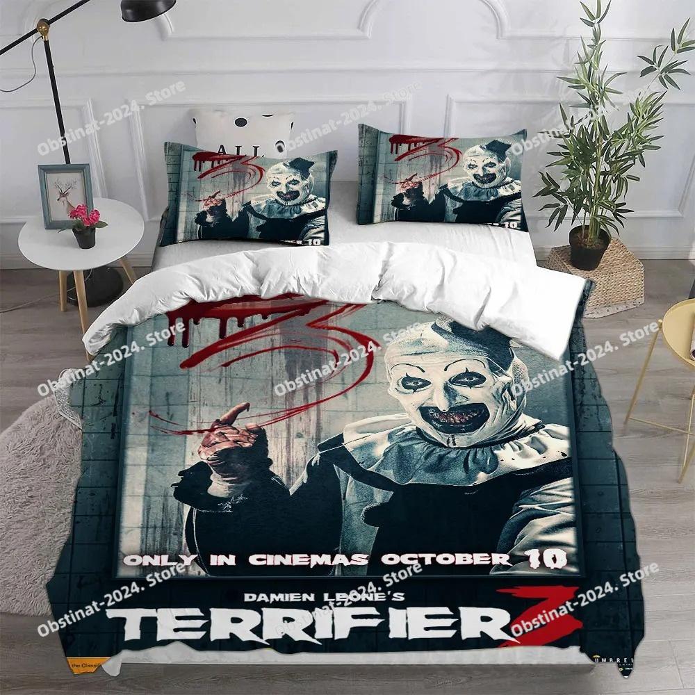 Comforter Terrifier 3 () Bedding Sets Bed Comforter Pillow Case 3 Pieces Sets Horror Christmas Decoration Comforter (quilt)-EU Single(135*200cm)3pcs
Comforter Terrifier 3 () Bedding Sets Bed Comforter Pillow Case 3 Pieces Sets Horror Christmas Decoration Comforter (quilt)-EU Single(135*200cm)3pcs