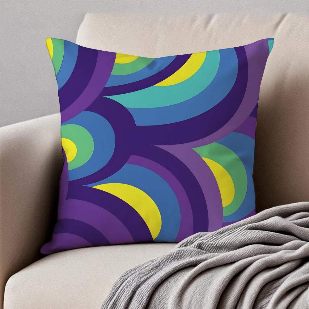 Halfcircle fanshaped rainbow patterns Fashion Cushion Cover Pillowcase Antidustmite Invisible Zipper Short Plush Sofa Cushion 40x40cm
Halfcircle fanshaped rainbow patterns Fashion Cushion Cover Pillowcase Antidustmite Invisible Zipper Short Plush Sofa Cushion 40x40cm