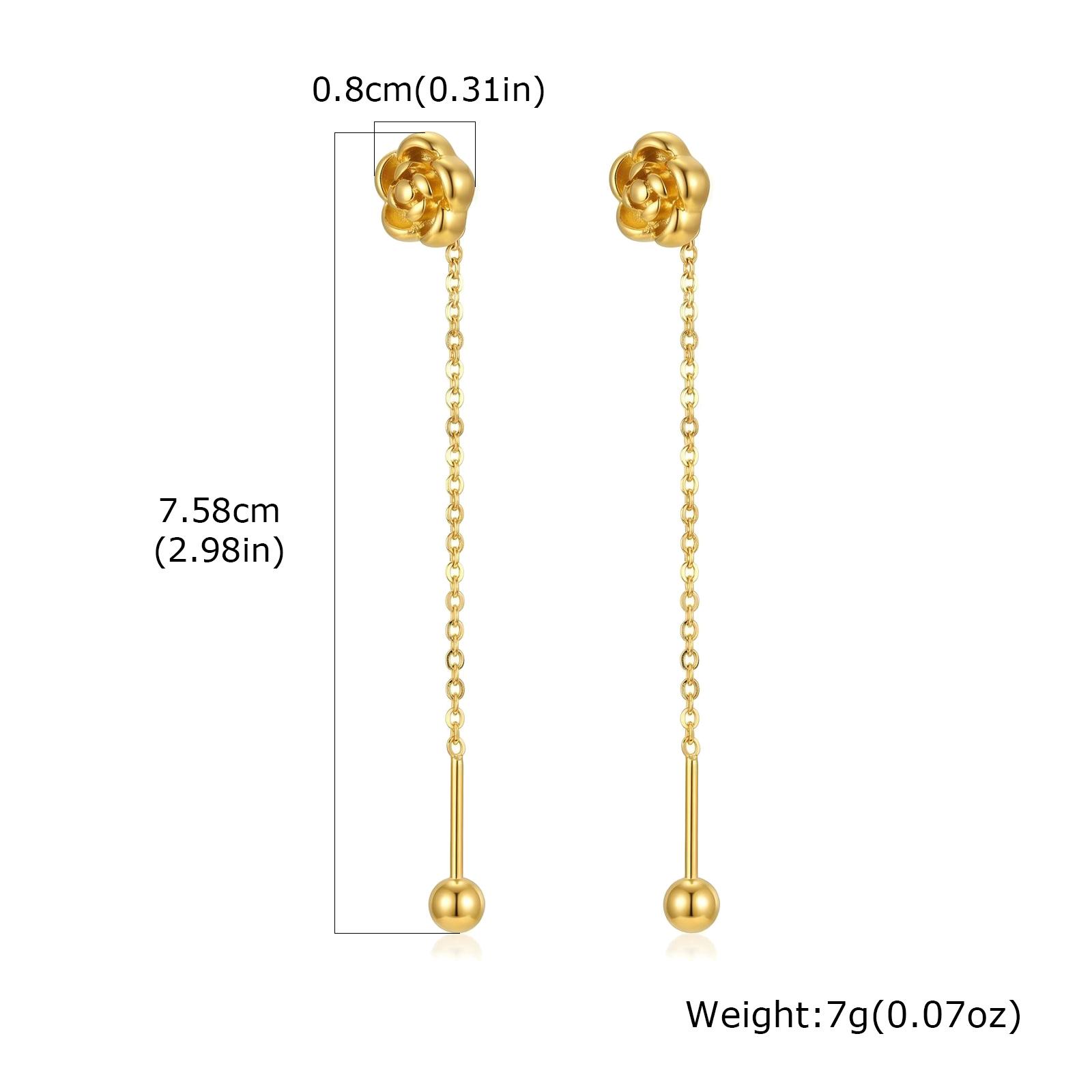 Bow Heart Drop Earrings for Women, Dainty Long Chain Threader Earrings , Minimalist 18K Gold Plated Temperament Zircon
Bow Heart Drop Earrings for Women, Dainty Long Chain Threader Earrings , Minimalist 18K Gold Plated Temperament Zircon