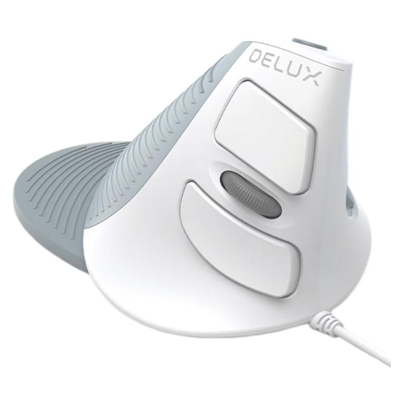 Delux Ergonomic Vertical Mouse, Wired Mouse, Office Mouse for Computer And Laptop, Portable Detachable Palm Rest, White білий
Delux Ergonomic Vertical Mouse, Wired Mouse, Office Mouse for Computer And Laptop, Portable Detachable Palm Rest, White білий