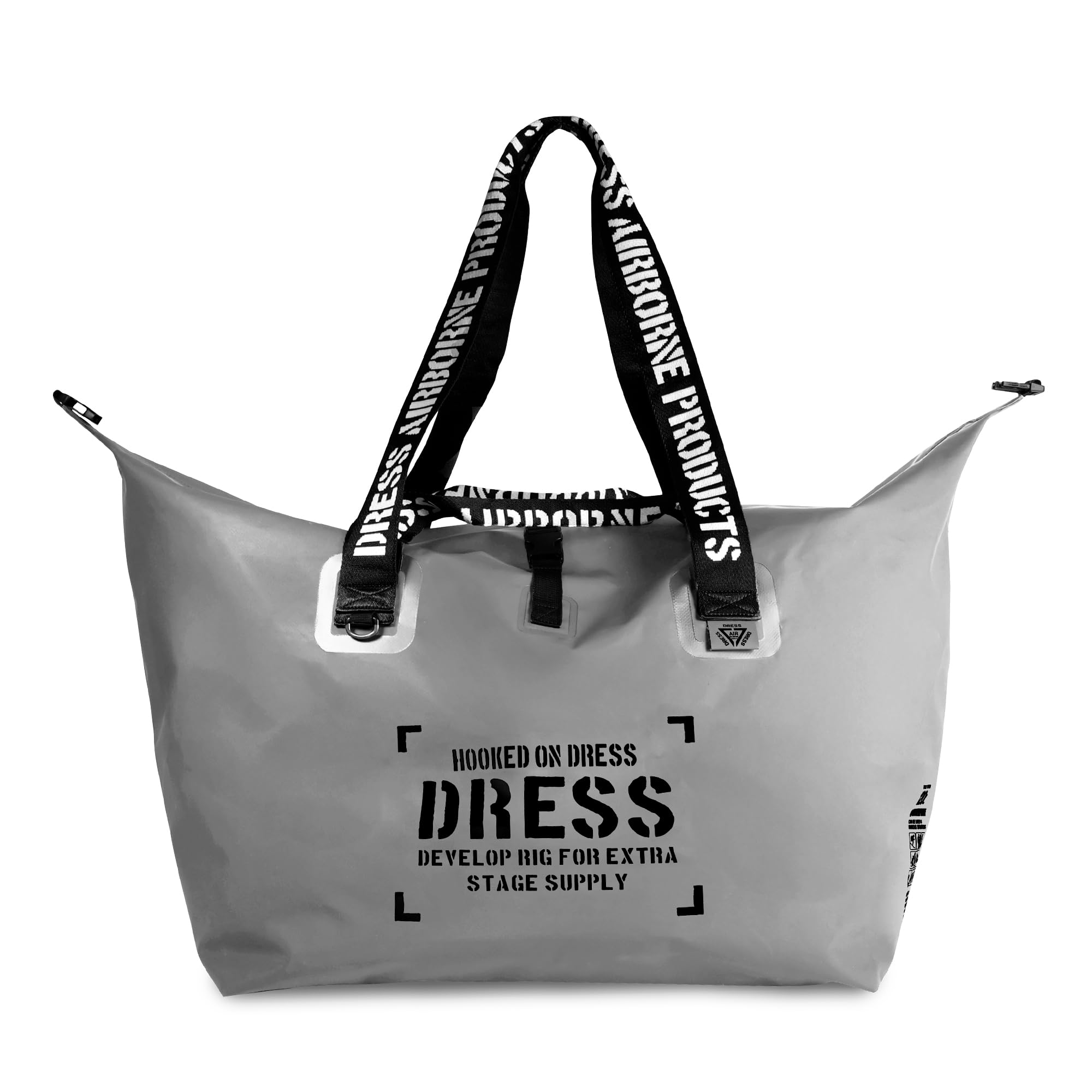 DRESS Waterproof Tote Bag 120L Fishing Disaster Prevention Disaster Camping Waterproof Large Storage Water Repellent High Performance Waders Long сірий колір
DRESS Waterproof Tote Bag 120L Fishing Disaster Prevention Disaster Camping Waterproof Large Storage Water Repellent High Performance Waders Long сірий колір