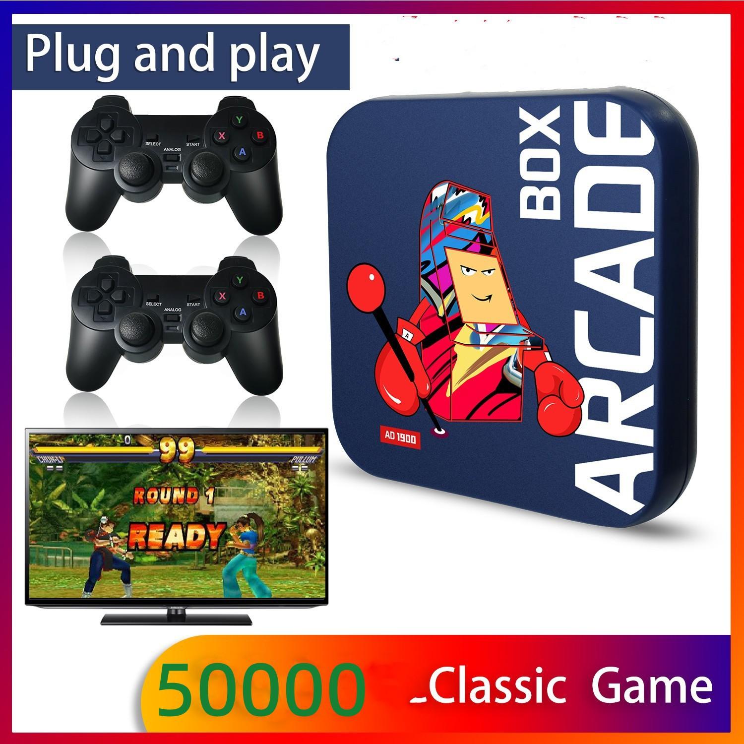 ZXC ArcadeBox Приставка для видеоигр Nostalgic 50 000 Arcade Ps1,psp,n64,беспроводная ручка постоянного тока
ZXC ArcadeBox Приставка для видеоигр Nostalgic 50 000 Arcade Ps1,psp,n64,беспроводная ручка постоянного тока
