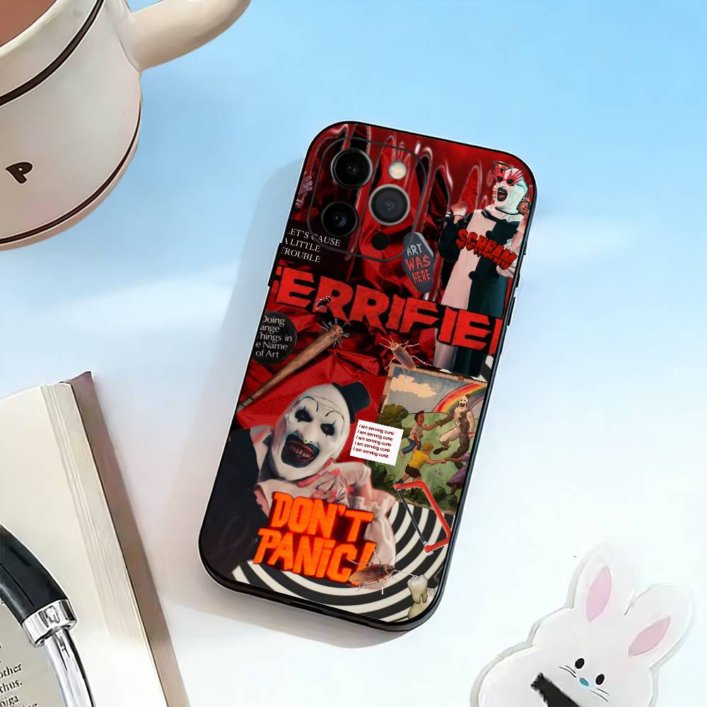 Gothic-Terrifier-Art the Clown Phone Case Silicone Soft For IPhone 17 16 15 14 13 12 11 X XR Plus Pro Max Plus iPhone14Pro
Gothic-Terrifier-Art the Clown Phone Case Silicone Soft For IPhone 17 16 15 14 13 12 11 X XR Plus Pro Max Plus iPhone14Pro