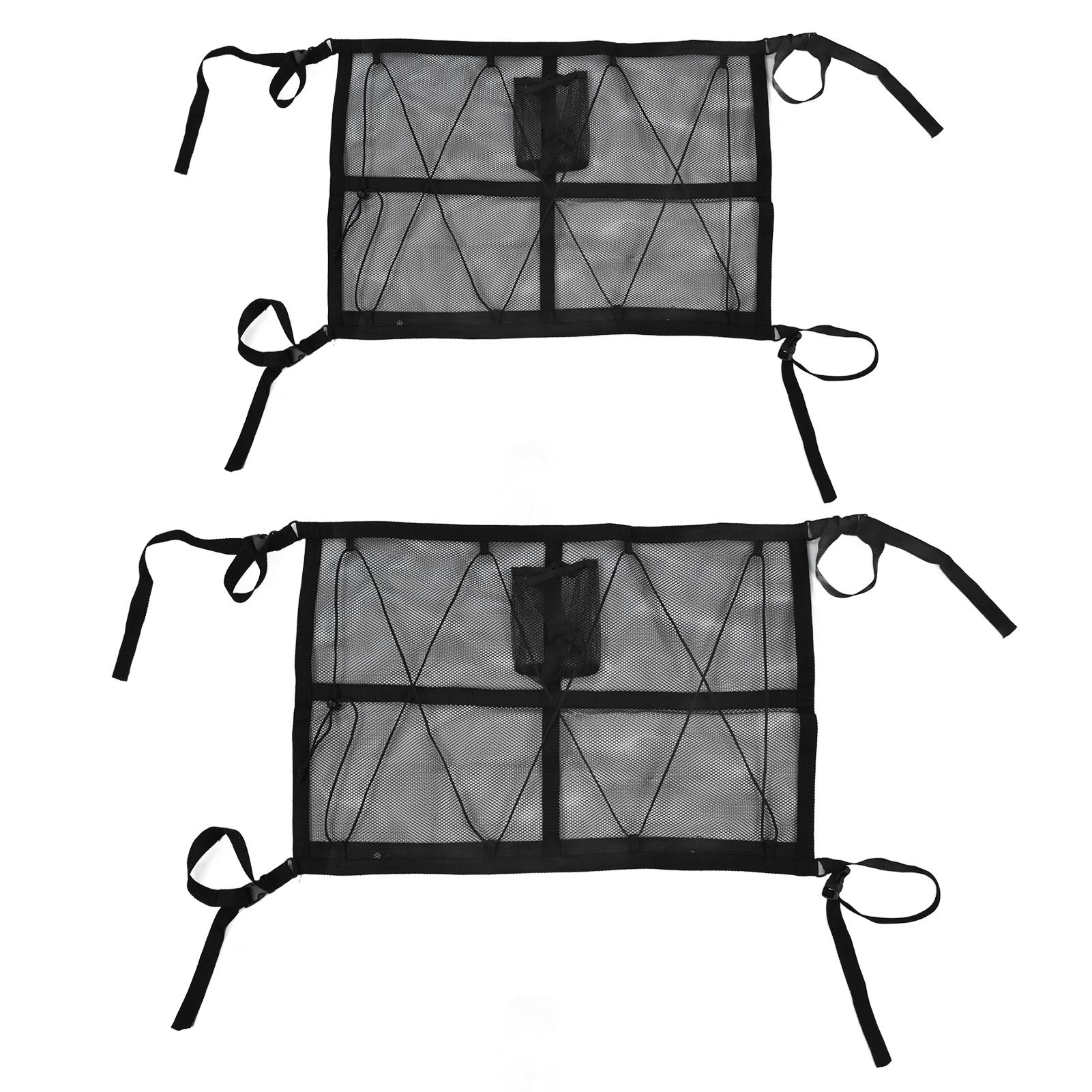 Car Ceiling Storage Bag Polyester Adjustable Elastic Hanging Roof Mesh Pocket for Vehicle Outdoor Ca 78x53cm
Car Ceiling Storage Bag Polyester Adjustable Elastic Hanging Roof Mesh Pocket for Vehicle Outdoor Ca 78x53cm