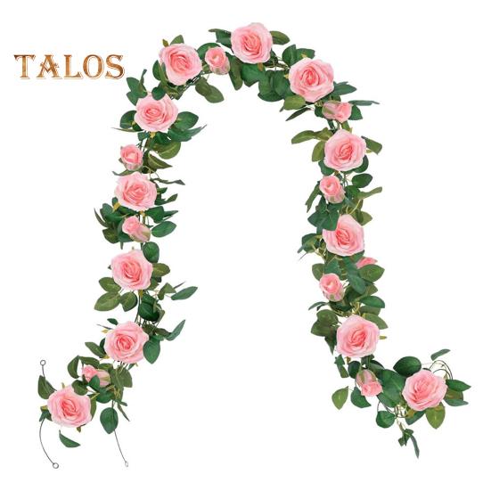 6,5 футов искусственная роза лоза искусственная цветочная гирлянда искусственный цветок розы подвесная лоза для свадебной арки сад стена фон декор розовый
6,5 футов искусственная роза лоза искусственная цветочная гирлянда искусственный цветок розы подвесная лоза для свадебной арки сад стена фон декор розовый