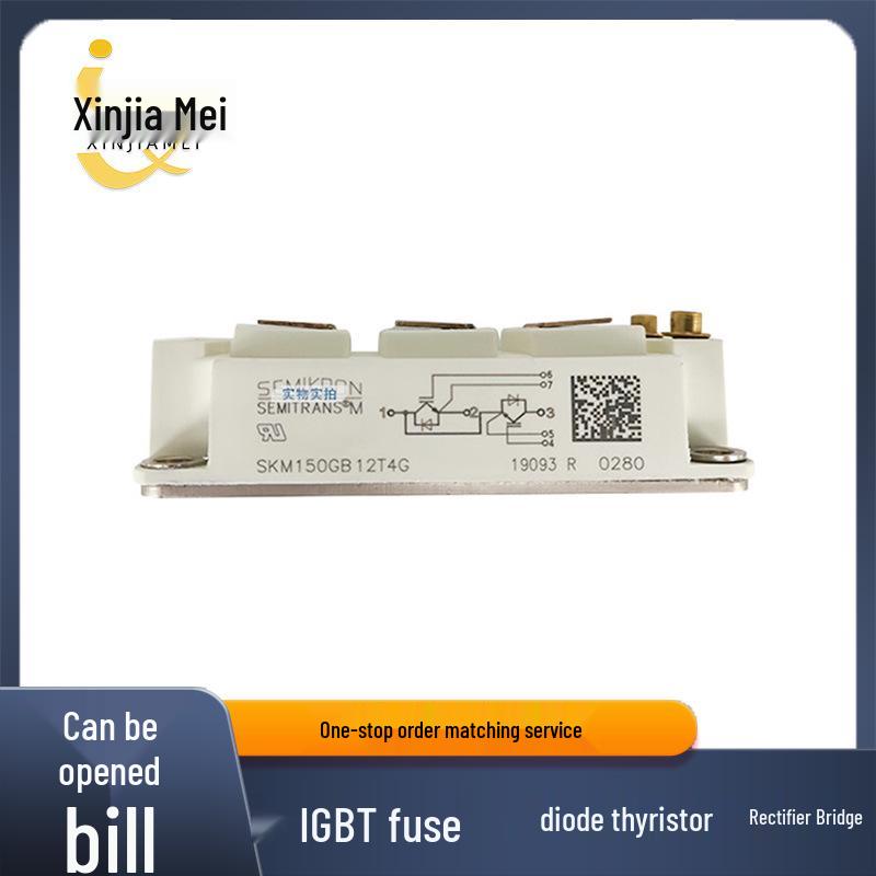 SKM150GB12T4G New Original IGBT Power Module Electronic Component
SKM150GB12T4G New Original IGBT Power Module Electronic Component
