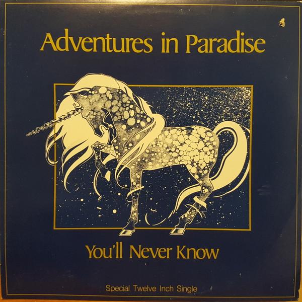 12inch Record ADVENTURES IN PARADISE Youll Never Know QDC300 QUALITY 1984 Canada Dance Electronica Used
12inch Record ADVENTURES IN PARADISE Youll Never Know QDC300 QUALITY 1984 Canada Dance Electronica Used
