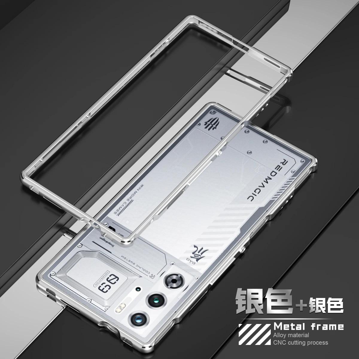 Чохол для ZTE Nubia Red Magic 9 Pro plus Titanium Metal алюмінієвий сплав Бампер для Red Magic 8 7 7s Pro Frame Protector Cover Red Magic 8 Pro срібний
Чохол для ZTE Nubia Red Magic 9 Pro plus Titanium Metal алюмінієвий сплав Бампер для Red Magic 8 7 7s Pro Frame Protector Cover Red Magic 8 Pro срібний
