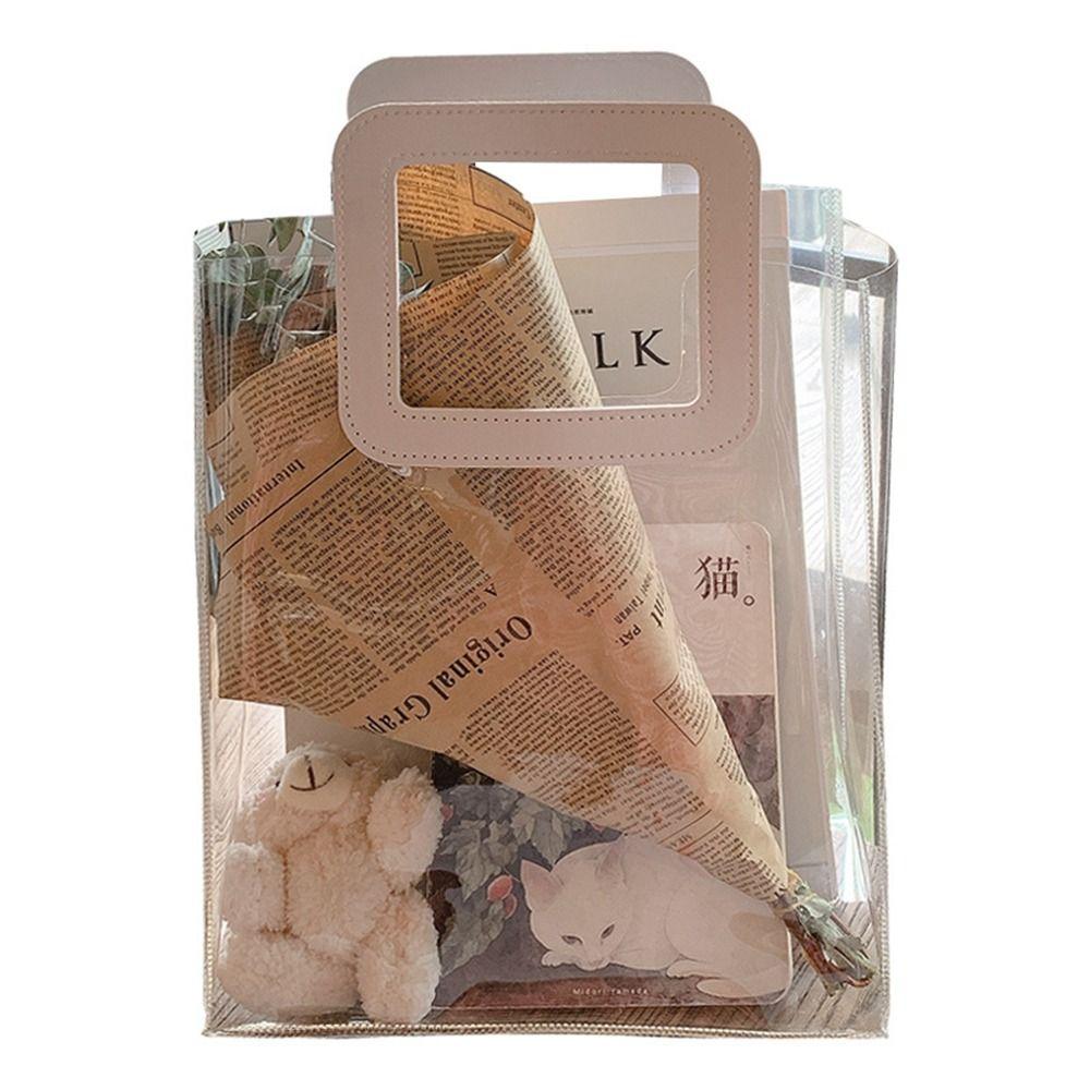 Wedding Candy Bag Women Handbags Storage Bag Jewelry Bag Simple PVC Transparent Bag Women Small
Wedding Candy Bag Women Handbags Storage Bag Jewelry Bag Simple PVC Transparent Bag Women Small