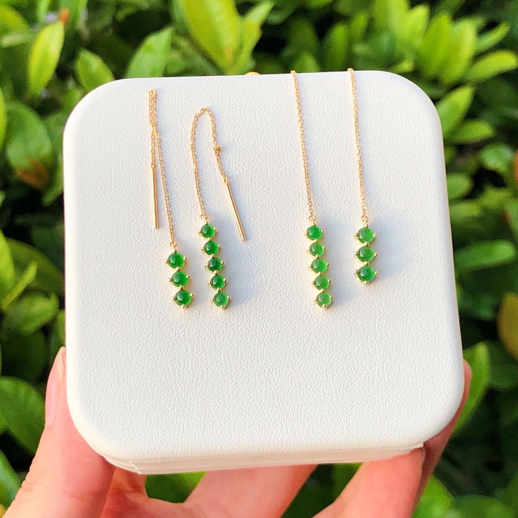 Trendy Asymmetrical Tassel Earrings, Gold-Plated S925 Sterling Silver Studs 925 Silver
Trendy Asymmetrical Tassel Earrings, Gold-Plated S925 Sterling Silver Studs 925 Silver