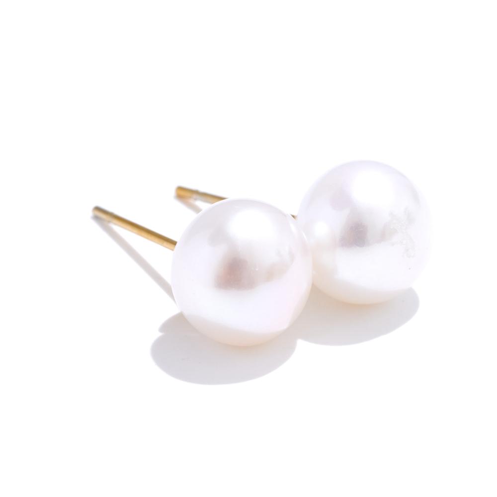 Yhpup Size 5/6/8mm High Quality Natural Pearls Ball Chic Stud Earrings for Ladies Stainless Steel Exquisite Daily Jewelry Gift
Yhpup Size 5/6/8mm High Quality Natural Pearls Ball Chic Stud Earrings for Ladies Stainless Steel Exquisite Daily Jewelry Gift