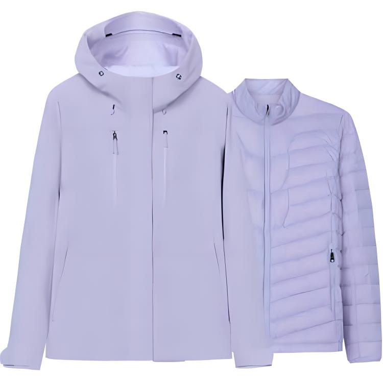 Anta Champion Outdoor Series Detachable Solid Color Hooded Two-Piece Set Waterproof Windproof Jacket Women Jacket Light-Pink Purple 162440614-1 L
Anta Champion Outdoor Series Detachable Solid Color Hooded Two-Piece Set Waterproof Windproof Jacket Women Jacket Light-Pink Purple 162440614-1 L