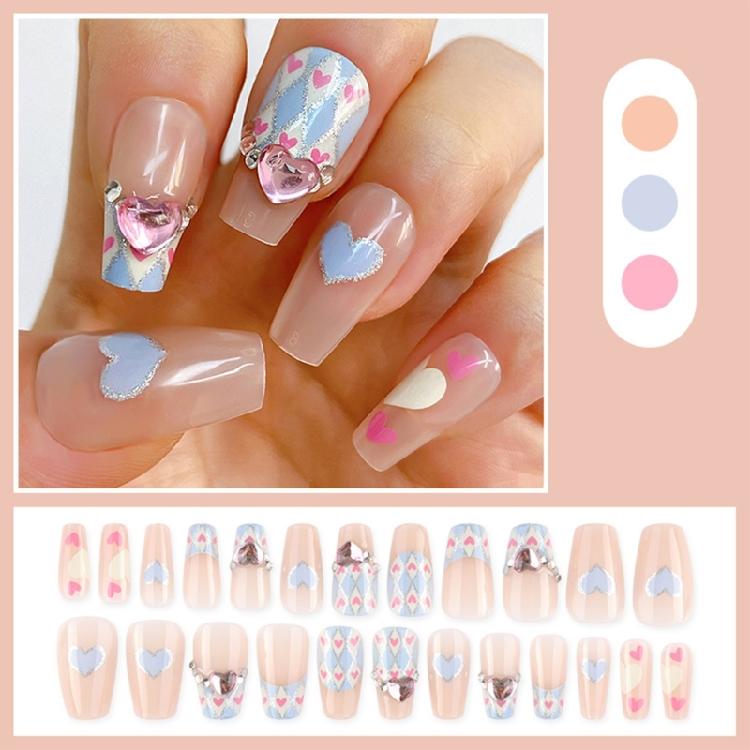 Medium Square False Nails Heart False Nails Full Cover False Nails Nails Decor
Medium Square False Nails Heart False Nails Full Cover False Nails Nails Decor