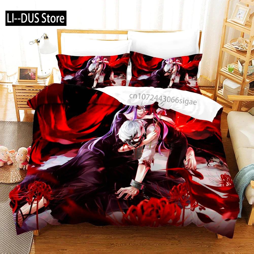 Anime Tokyo Ghoul 3D Printed Duvet Case Pillowcase Bedding Set Twin Full Queen King Size For Kids Bedroom Decor EU single(135x200cm)
Anime Tokyo Ghoul 3D Printed Duvet Case Pillowcase Bedding Set Twin Full Queen King Size For Kids Bedroom Decor EU single(135x200cm)