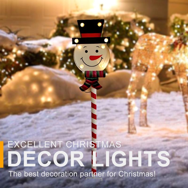 Iron Christmas Outdoor Solar Yard Light Snowman Candy Lawn Garden Festival Atmosphere Decorative Light 1pcs
Iron Christmas Outdoor Solar Yard Light Snowman Candy Lawn Garden Festival Atmosphere Decorative Light 1pcs