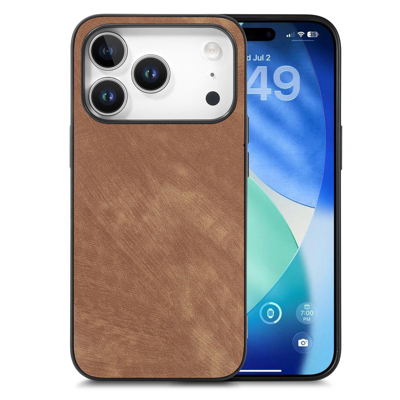 For iPhone 17 Pro Max Case Shockproof Slim Retro Leather Phone Back Cover
For iPhone 17 Pro Max Case Shockproof Slim Retro Leather Phone Back Cover