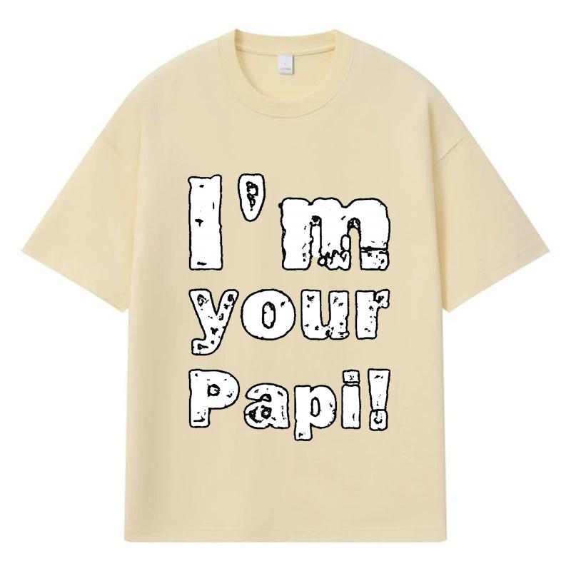 2026 I m Your Papi Printed Graphic Y2k Harajuku Streetwear 100% Cotton T Shirt Casual Oversized Summer Men T-shirt XXXL хакі
2026 I m Your Papi Printed Graphic Y2k Harajuku Streetwear 100% Cotton T Shirt Casual Oversized Summer Men T-shirt XXXL хакі