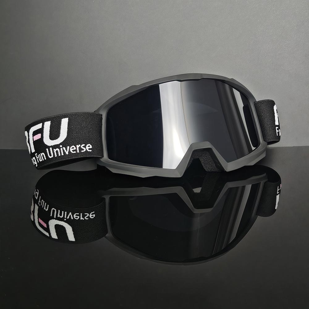New model goggles, motorcycle goggles, cycling glasses, ski outdoor off-road windproof goggles, trendy goggles Black Frame Black Film FB
New model goggles, motorcycle goggles, cycling glasses, ski outdoor off-road windproof goggles, trendy goggles Black Frame Black Film FB