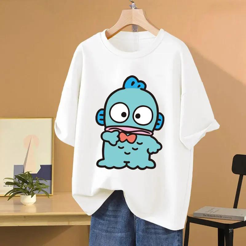 Hangyodon Cartoon Anime Unisex Tshirt Summer Short Sleeve Women Tee Shirts Tops 2025 New Fashion Couple Clothes S
Hangyodon Cartoon Anime Unisex Tshirt Summer Short Sleeve Women Tee Shirts Tops 2025 New Fashion Couple Clothes S