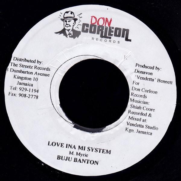 7inch Record BUJU BANTON - Love Ina Mi System NONE Don Corleon Rec 2003 Jamaica Reggae, Ska & Dub Used
7inch Record BUJU BANTON - Love Ina Mi System NONE Don Corleon Rec 2003 Jamaica Reggae, Ska & Dub Used