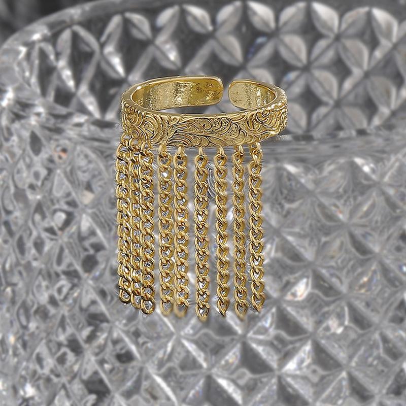 Foxanry кольцо с кисточкой для женщин, модные минималистичные креативные свадебные украшения для невесты, аксессуары, подарки 17mm
Foxanry кольцо с кисточкой для женщин, модные минималистичные креативные свадебные украшения для невесты, аксессуары, подарки 17mm