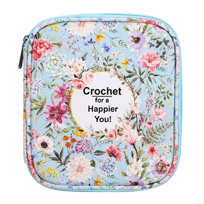 Empty Crochet Hook Case Portable Travel Crochet Storage Bag Organizers Zipper Bag with Web Pocket & Crochet Holder Slots X3UC
Empty Crochet Hook Case Portable Travel Crochet Storage Bag Organizers Zipper Bag with Web Pocket & Crochet Holder Slots X3UC