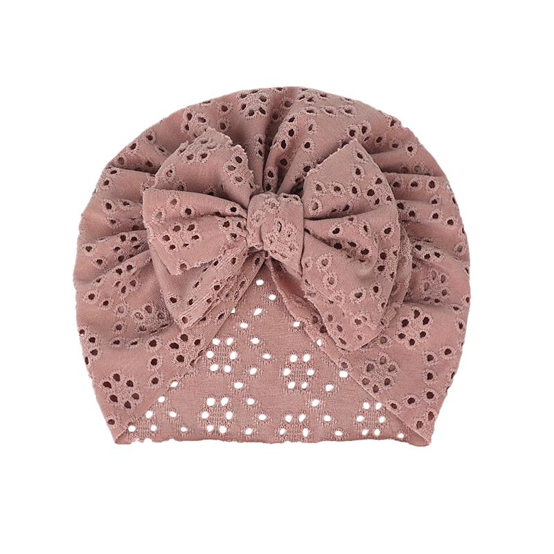 Summer Baby Bow Turban Hat Elastic Newborn Mesh Indian Cap Solid Color Hollow Breathable Infant Girls Boys Beanie Bonnet 19 x17cm кавовий
Summer Baby Bow Turban Hat Elastic Newborn Mesh Indian Cap Solid Color Hollow Breathable Infant Girls Boys Beanie Bonnet 19 x17cm кавовий