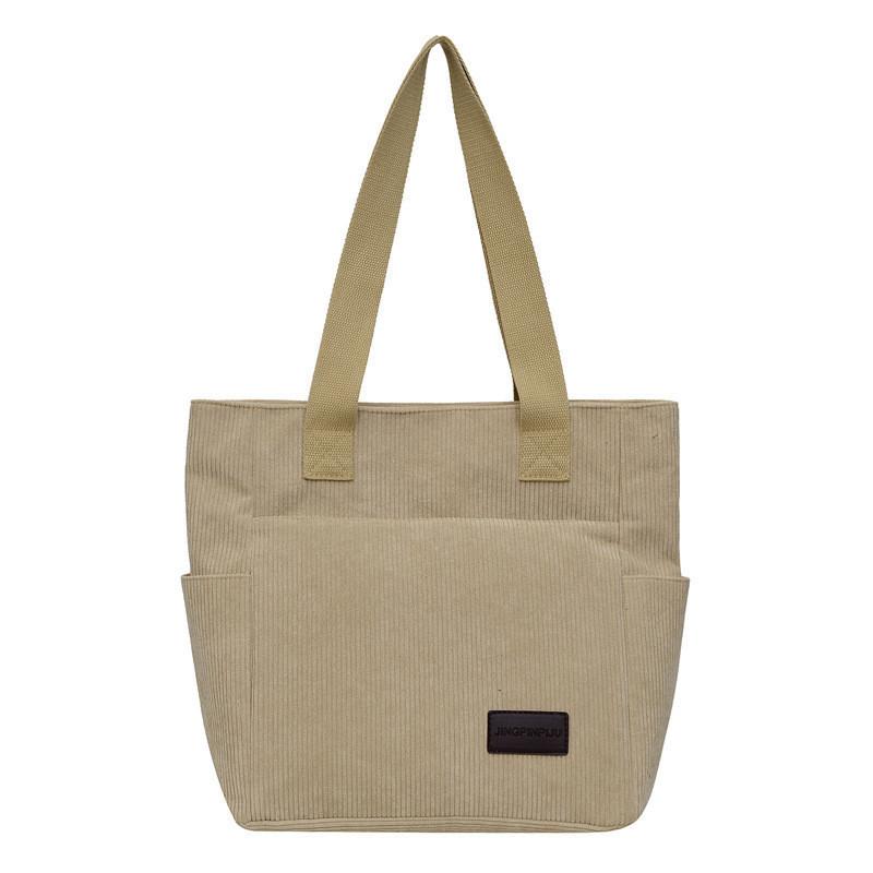 2024 Fashionable Soft Canvas Tote Bag Elegant Minimalist Design For Daily Use Khaki
2024 Fashionable Soft Canvas Tote Bag Elegant Minimalist Design For Daily Use Khaki