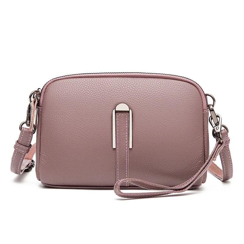 Fashi Solid Genuine Leather Shoulder Bag Trendy Middle-aged Mother Lady Mini Bag Designer First-layer Cowhide Crossbody Bags
Fashi Solid Genuine Leather Shoulder Bag Trendy Middle-aged Mother Lady Mini Bag Designer First-layer Cowhide Crossbody Bags
