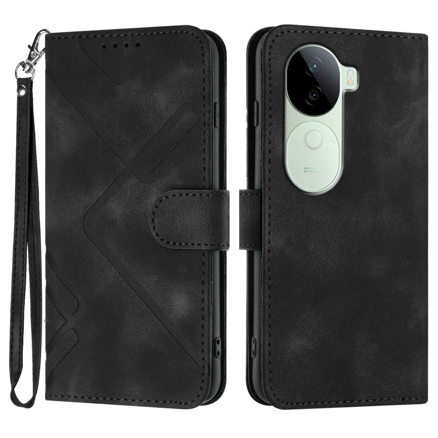 YX0040 For vivo V40e 5G/iQOO Z9s 5G Case Leather Phone Cover Geometry Pattern Black
YX0040 For vivo V40e 5G/iQOO Z9s 5G Case Leather Phone Cover Geometry Pattern Black