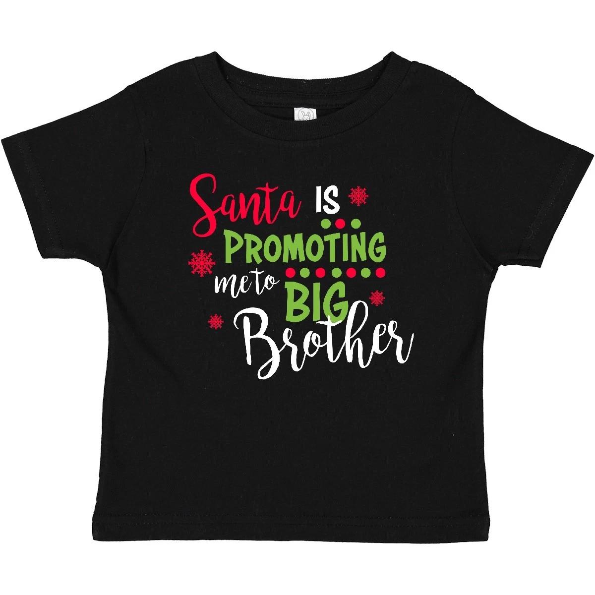 Inktastic Santa Is Promoting Me To Big Brother Baby T-Shirt Kids Sibling Merry 110
Inktastic Santa Is Promoting Me To Big Brother Baby T-Shirt Kids Sibling Merry 110