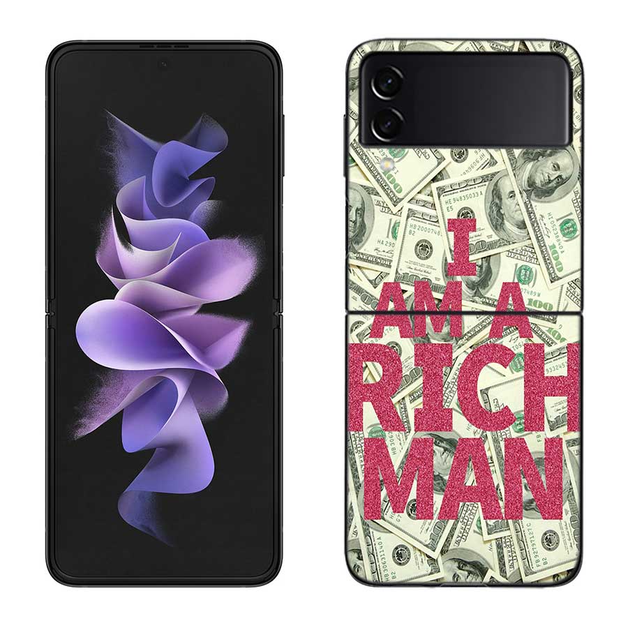Mom, I Am A Rich Man Phone Case For Samsung Z Flip 7 6 5G Galaxy Z Flip 5 4 3 Black Hard Cell Cover Luxury PC Shell Coque Samsung Z Flip 3 5G
Mom, I Am A Rich Man Phone Case For Samsung Z Flip 7 6 5G Galaxy Z Flip 5 4 3 Black Hard Cell Cover Luxury PC Shell Coque Samsung Z Flip 3 5G