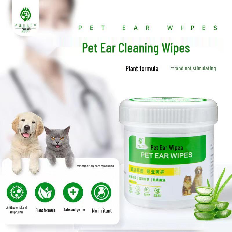 Disposable Pet Tear Stain Eye Wipes, Extra Value Pack for Cleaning Dog & Cat Eye Boogers.
Disposable Pet Tear Stain Eye Wipes, Extra Value Pack for Cleaning Dog & Cat Eye Boogers.