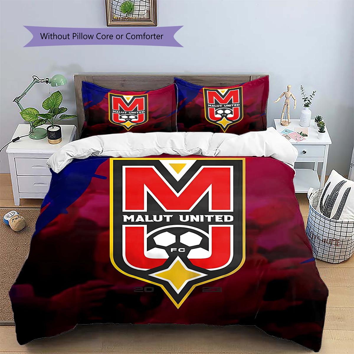 Marut United LogoPattern Bedding,Quilt Set Quilt Cover Pillowcase Home Birthday Gift (1 * duvet cover + 2 * pillowcase, without core) 135x200cm
Marut United LogoPattern Bedding,Quilt Set Quilt Cover Pillowcase Home Birthday Gift (1 * duvet cover + 2 * pillowcase, without core) 135x200cm