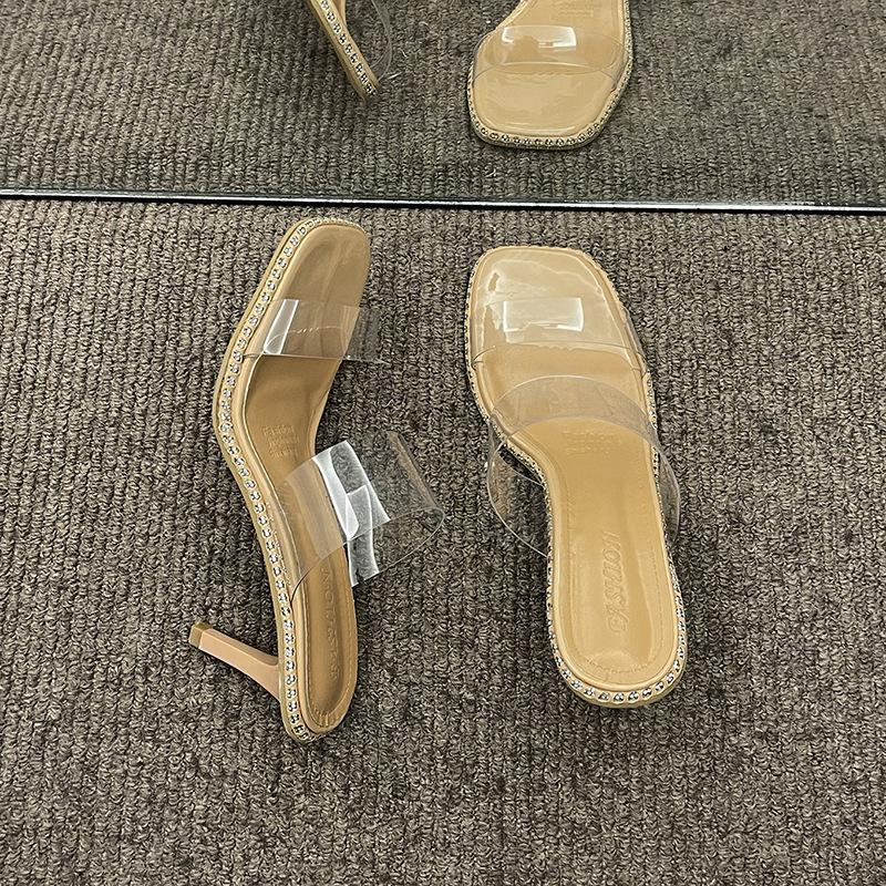 Internet celebrity explosion thin heel transparent sandals women wear 2025 summer new fashion versatile temperament high heel slippers 34
Internet celebrity explosion thin heel transparent sandals women wear 2025 summer new fashion versatile temperament high heel slippers 34